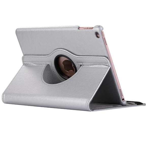 Apple iPad 5. Nesil 6. Nesil 9.7 Kılıf 360 Dönebilen Standlı Case A1822 A1823 A1893 A1954 - 8