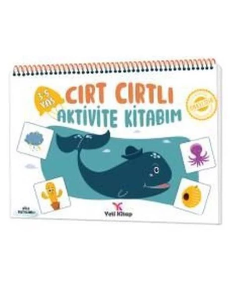 3-5 Yaş Cırt Cırtlı Aktivite Kitabım