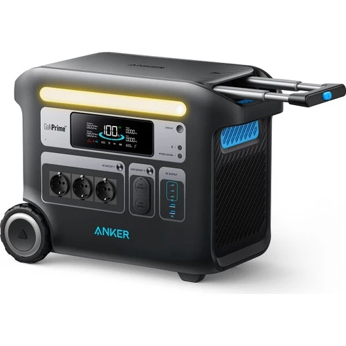 Anker PowerHouse 767 Taşınabilir Güç Kaynağı 2048Wh 2400W Ev Karavan ve Dış Mekan Kullanımı İçin LiFePO4 Pilli Jeneratör - A1780 (Anker Türkiye Gar