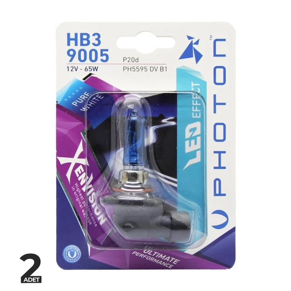 Photon Diamond Xen Vision 12V Beyaz Ampul HB3 - 9005