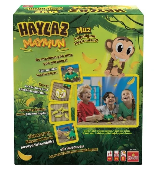 Adore GTO918668 Haylaz Maymun Eğlenceli Eğitici Oyuncak - 2