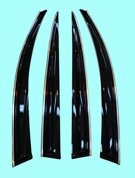 Balp Volkswagen Golf 4 Kromlu Cam Rüzgarlığı 4-lü Takım 1997-2003 Arası - 5