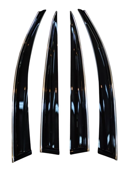 Balp Toyota Corolla Kromlu Cam Rüzgarlığı 4-lü Takım 2019 Üzeri - Resim 9