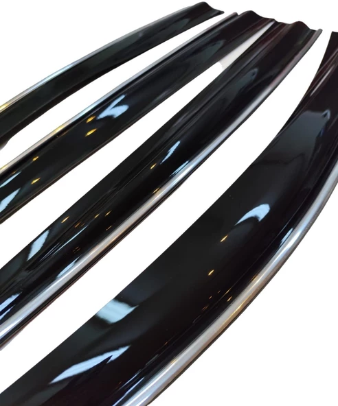 Balp Volkswagen Golf 4 Kromlu Cam Rüzgarlığı 4-lü Takım 1997-2003 Arası - 2