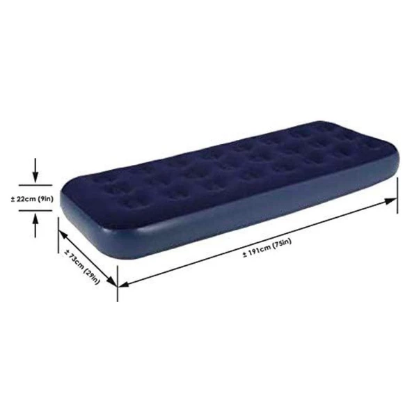 BUFFER® Tek Kişilik Yumuşak Şişme Yatak - 3