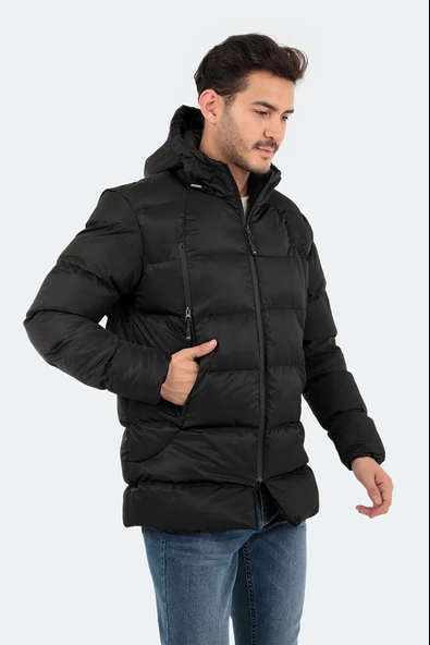 Slazenger Heath Erkek Mont Kaban Siyah - Resim 2