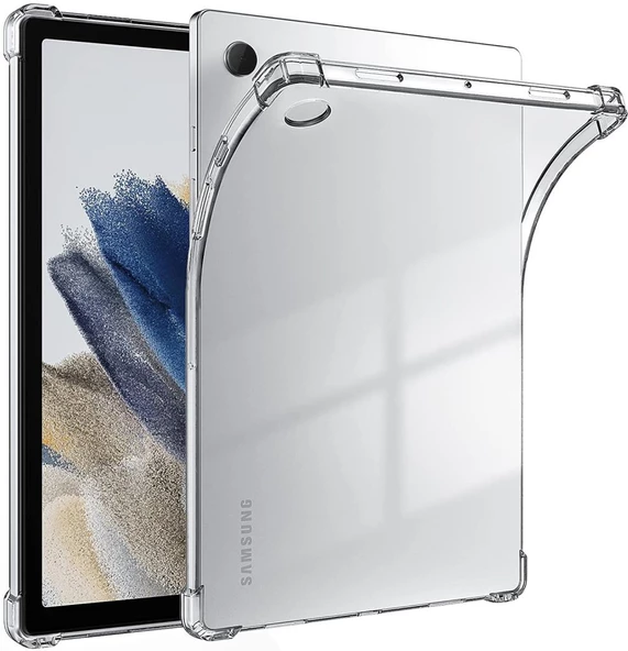 Samsung Galaxy Tab A8 10.5 SM-X200 2021 Kılıf Darbelere Dayanıklı Şeffaf Kapak - 2