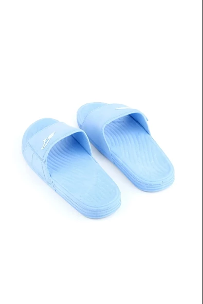 Gezer Erkek Kaymaz Terlik Balkon Plaj Havuz Islak Zemin Terliği Kartal Mavi - Resim 3