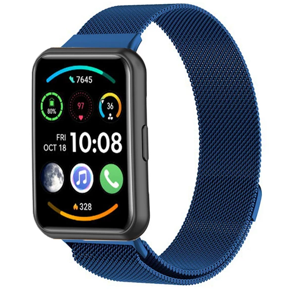 Huawei Watch Fit 2 Kordon Milano Loop Metal Kordon - 10
