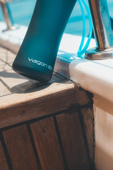 Vagonlife 550 ml Tritan  Silikn Taşıma Askılı Su Matarası - 12