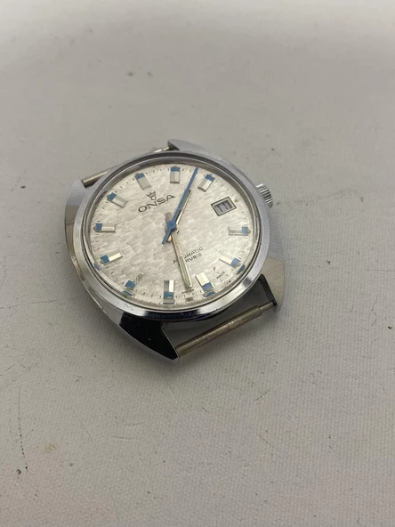 Onsa 37mm Vintage Erkek Kol Saati D-051 (Kordonsuz) - Resim 4