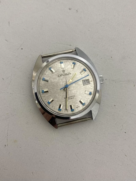 Onsa 37mm Vintage Erkek Kol Saati D-051 (Kordonsuz) - Resim 5