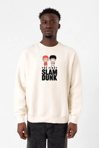 Slam Dunk First Slam Dunk Ekru Erkek 2ip Sweatshirt