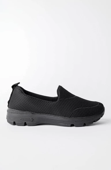 Muggo WİLLA Garantili Kadın Ortopedik Bağcıksız Nefes Alabilen Hafif Yürüyüş Sneaker Spor Ayakkabı - 7