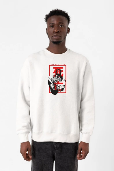The Mad Titan Thanos Beyaz Erkek 2ip Sweatshirt