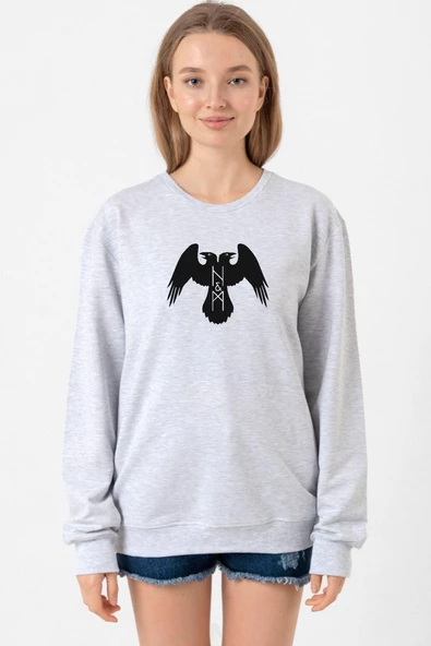 Thor's Ravens Huginn and Muninn Grimelanj Kadın 2ip Sweatshirt