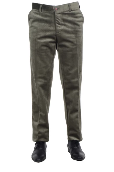 Cengiz İnler Regular Fit Erkek Kadife Pantolon - 3