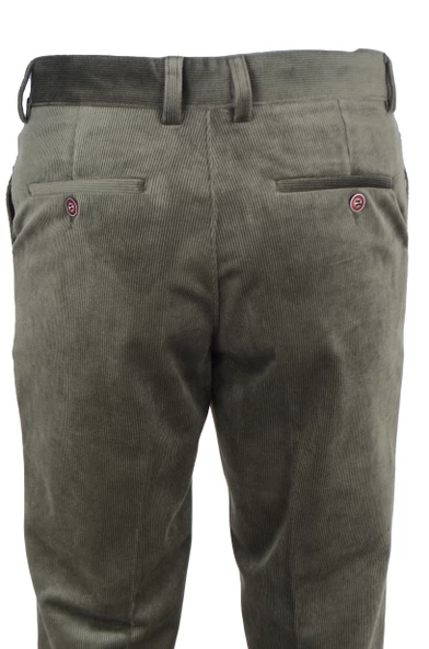 Cengiz İnler Regular Fit Erkek Kadife Pantolon - 7