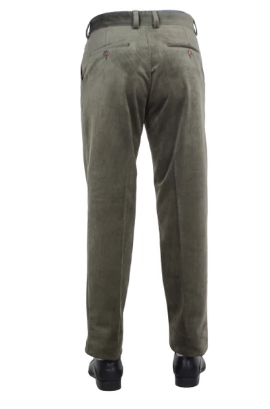 Cengiz İnler Regular Fit Erkek Kadife Pantolon - 2