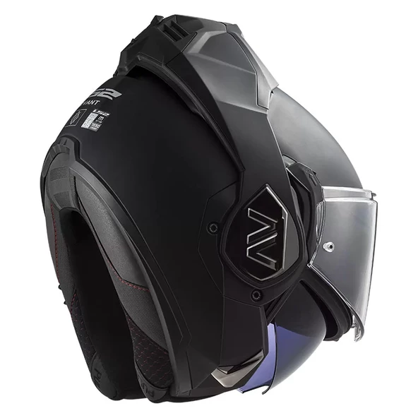 LS2 ADVANT MAT SİYAH KASK - 6