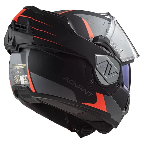 LS2 ADVANT CODEX MAT SİYAH-TITANIUM KASK - 2