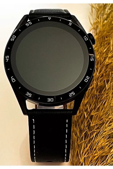 FERRO FRR-000001 Deri Kordon Akıllı Kol Saati İOS/Andiroid Uyumlu - Yeni Sezon - 3