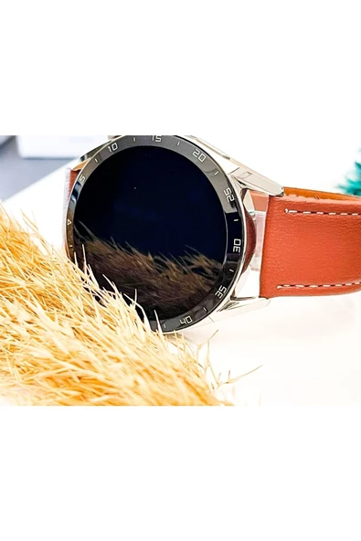 FERRO FRR-000001 Deri Kordon Akıllı Kol Saati İOS/Andiroid Uyumlu - Yeni Sezon - 7