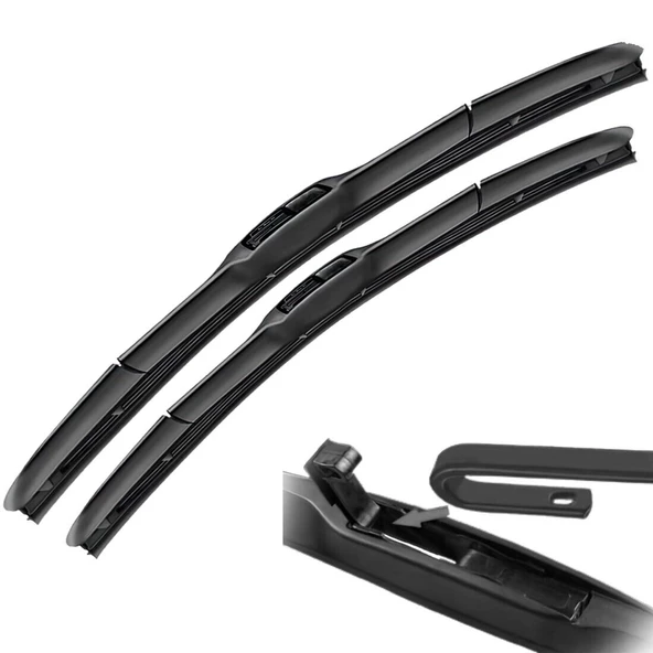 Sentinel Hibrit Silecek Takımı Renault Megane 2 2003-2005 ile uyumlu - 2