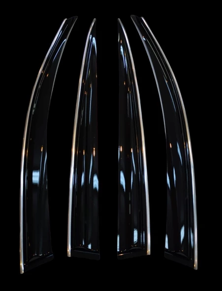 Balp Ford C-Max Cam Kromlu Rüzgarlığı 4lü 2005-2010 Arası - Resim 7