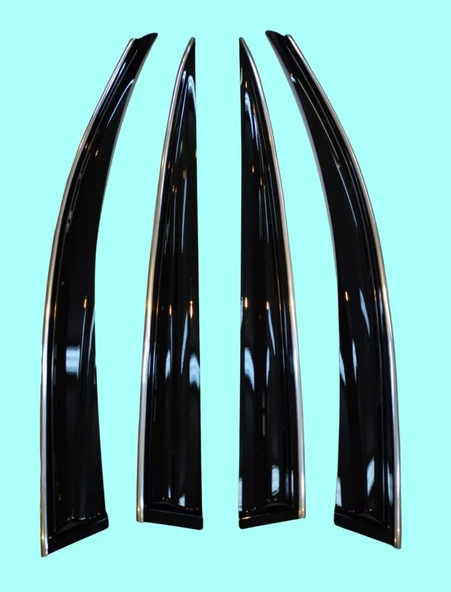 Balp Honda Jazz Kromlu Cam Rüzgarlığı 2002-2011 Arası 4-lü - Resim 5