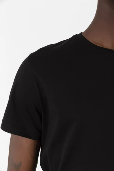 Dark Mono Siyah Erkek Tshirt - Resim 2