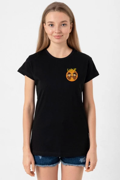 Dragon Ball Z Anime Cool Style Siyah Kadın Tshirt