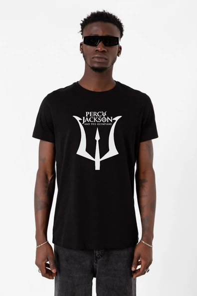 Percy Jackson And The Olympians Siyah Erkek Tshirt