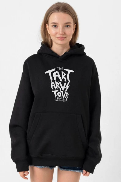 Percy Jackson The Tartarus Tour Siyah Kadın 3ip Kapşonlu ürün görseli