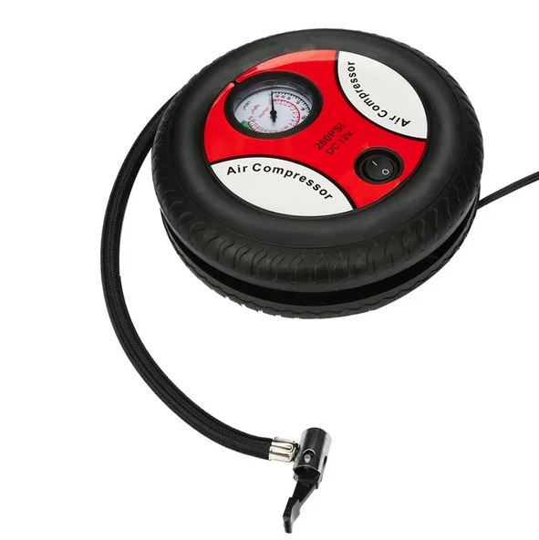 ARAÇ LASTİK HAVA KOMPRESÖRÜ POMPASI 260PSI 12 VOLT ÇAKMAKLIK GİRİŞLİ - 3