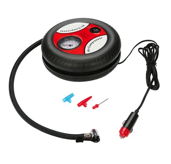 ARAÇ LASTİK HAVA KOMPRESÖRÜ POMPASI 260PSI 12 VOLT ÇAKMAKLIK GİRİŞLİ - 2