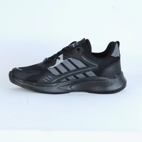 Moda Ayakkabı 2659 Wickers Siyah Erkek Spor Ayakkabı - 3