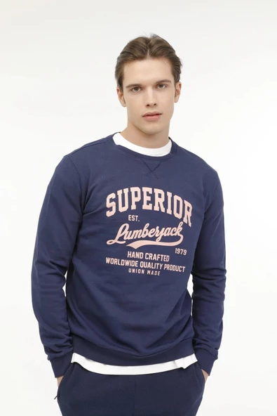 LUMBERJACK ML HECTOR 16URB1044 4FX ERKEK SWEATSHİRT - 2