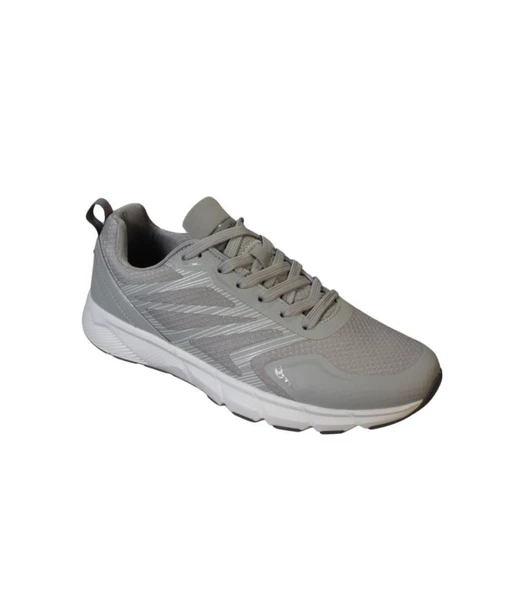 KİNETİX Erkek Siyah Gri Sneaker Spor Yürüyüş Ayakkabı - 3