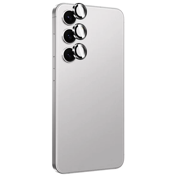 Samsung Galaxy S24 Titanium Premium Temperli Kamera Lens Koruyucu - 4