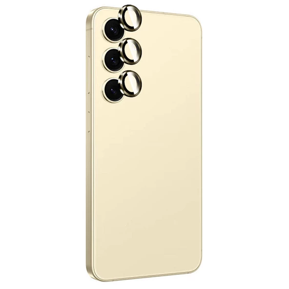 Samsung Galaxy S24 Titanium Premium Temperli Kamera Lens Koruyucu - 3