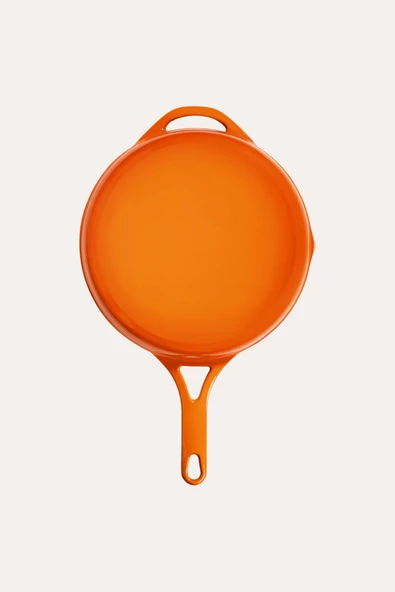 Nishev Peach Yuvarlak Izgara Demir Döküm Tava 28 cm - 3