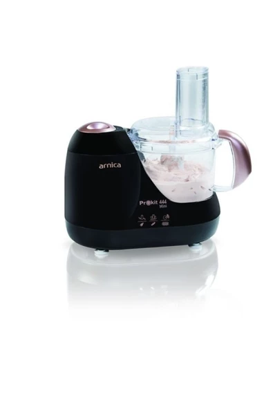 Nishev Arnica GH21031 Prokit 444 Mini Mutfak Robotu Siyah Rose - 2