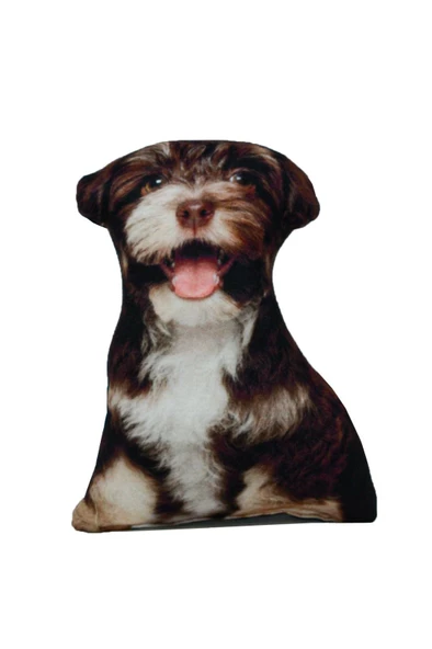 Nishev 3D Dijital Baskılı Dekoratif Köpek Yastık DUMAN - 3
