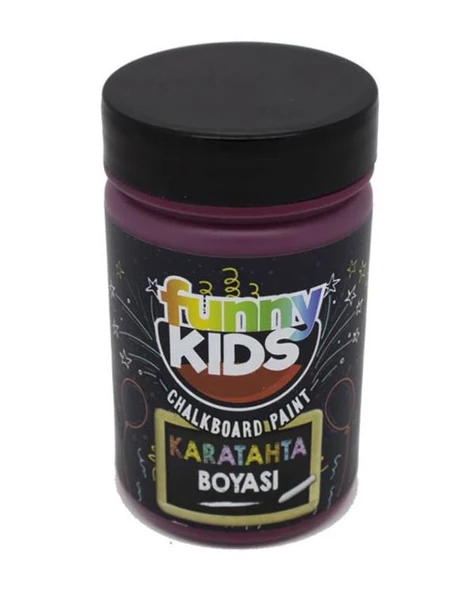 Funny Kids Karatahta Boyası Bordo 100cc