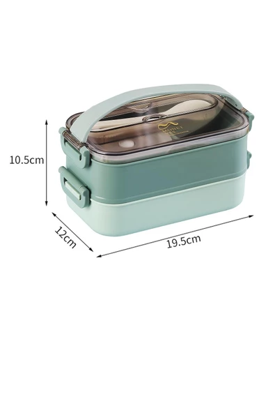 Vagonlife Bento Lunch Box Ofis-Okul İçin Yeni Nesil Sefer Tası -Çorba Kaseli Model-Paslanmaz Çelik 465 - 9
