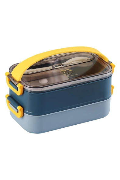 Vagonlife Bento Lunch Box Ofis-Okul İçin Yeni Nesil Sefer Tası -Çorba Kaseli Model-Paslanmaz Çelik 465 - 3