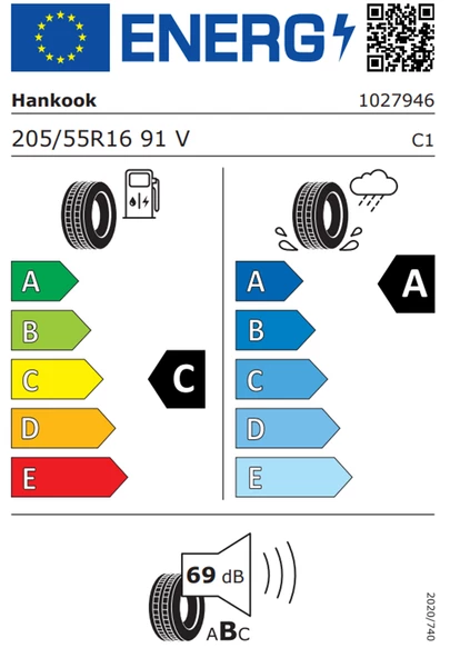 Hankook 205/55 R16 91V Ventus Prime 4 K135  Yaz Lastiği 2023 Üretim - 4