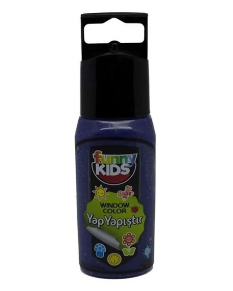 Funny Kids Yap Yapıştır Lacivert 60cc