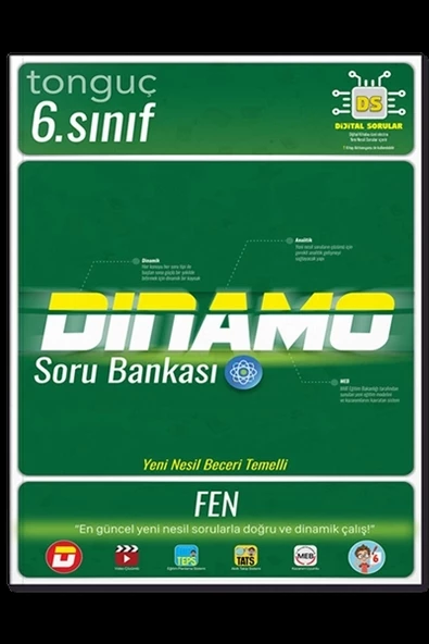 TONGUÇ YAYINLARI 6. SINIF DİNAMO FEN BİLİMLERİ SORU BANKASI